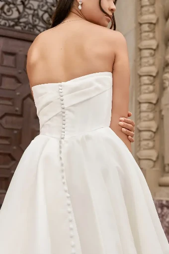 Essense of Australia Style #D3941 #10 (IV-IV) IVORY LUXE ORGANZA OVER IVORY GOWN thumbnail