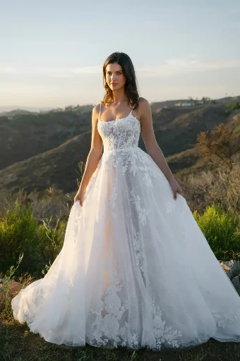 Allure Bridals Style #A1403 #13 Nude/Mocha/Ivory thumbnail