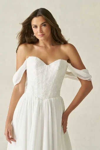 Allure Bridals Style #A1405LNS #4 Ivory thumbnail