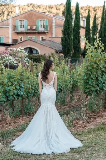 Allure Bridals Style #A1320 #5 Ivory/Champagne/Nude/Silver thumbnail