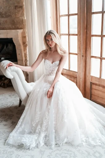 Allure Bridals Style #A1252 #10 Desert/Champagne/Ivory thumbnail