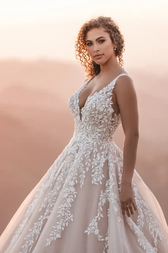 Allure Bridals Style #A1203 #7 Mocha/Champagne/Ivory/Nude thumbnail