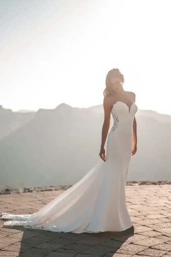 Allure Bridals Style #A1214 #0 default IV/Champ/Nude thumbnail