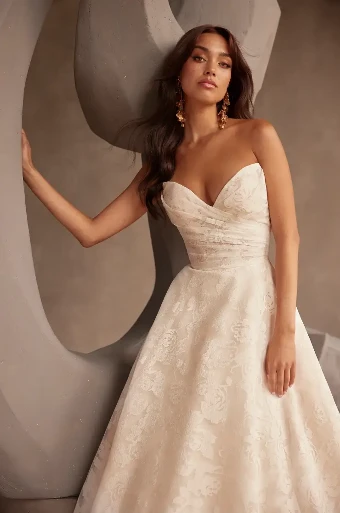 Paloma Blanca Style #P5128 #4 Natural/Blush thumbnail