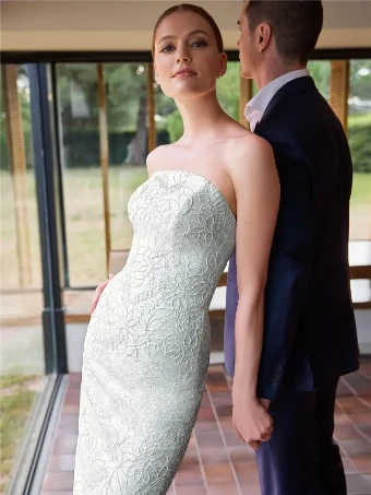 Pronovias Style #HAFSA #4 Off White thumbnail