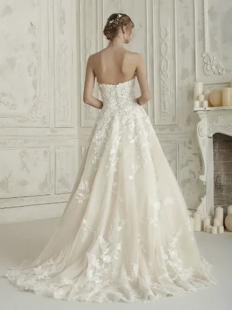 Pronovias Style #Elcira #5 default Off White/Crystal/Beige thumbnail