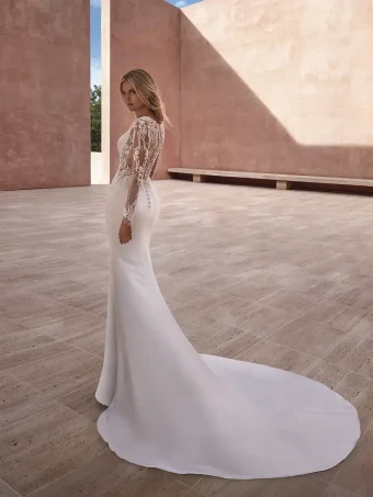 Pronovias Style #Parisia #6 Off White thumbnail