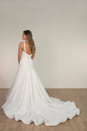 Stella York Style #SY8202 #6 Ivory Jacquard thumbnail