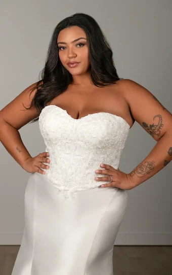 Stella York Style #SY8163 #7 Ivory thumbnail