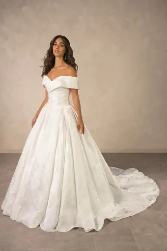 Essense of Australia Style #D4604 #0 default Ivory Jacquard thumbnail