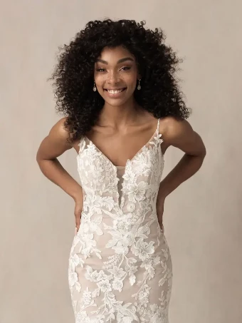 Allure Bridals Style #9851 #2 default Mocha/Ivory/Nude/Silver thumbnail