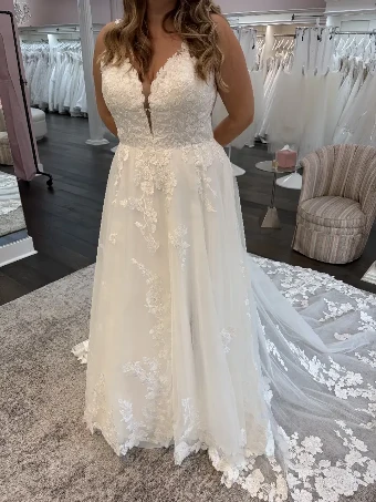 Allure Bridals Style #9956 #2 Mocha/Champagne/Ivory/Nude thumbnail