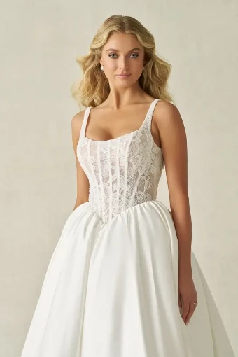 Allure Bridals Style #A1406L #3 Ivory thumbnail