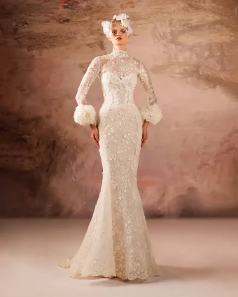 Gemy Maalouf Style #PRAIRIE #1 Ivory/Nude thumbnail