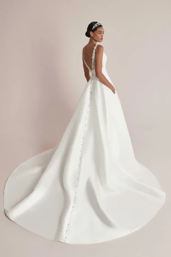 Justin Alexander Style #CAMRYN #1 Ivory/Silver/Nude thumbnail
