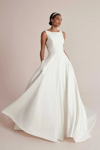 Justin Alexander Style #CAMRYN #0 default Ivory/Silver/Nude thumbnail