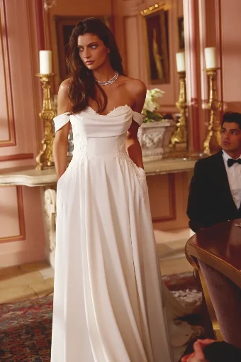 Justin Alexander Style #JULIANNA #2 Ivory/Off White thumbnail
