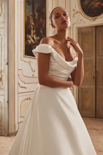 Justin Alexander Style #KELLY #3 Ivory/Off White thumbnail