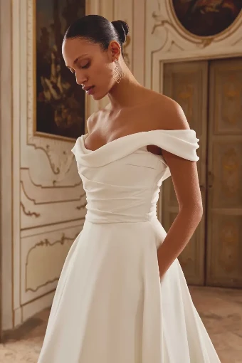 Justin Alexander Style #KELLY #1 Ivory/Off White thumbnail