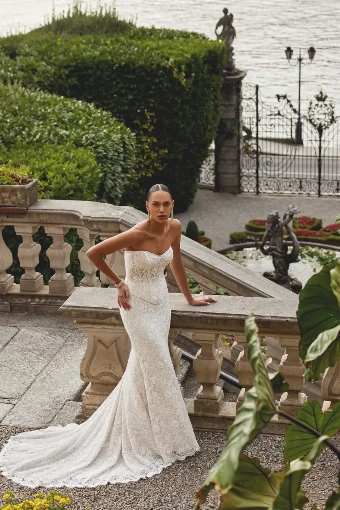 Justin Alexander Style #Keeley Bodice #4 Sand/Ivory/Latte thumbnail