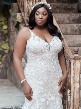Maggie Sottero Style #GIANA LYNETTE #2 default Ivory over Misty Mauve (gown with Nude Illusion) thumbnail