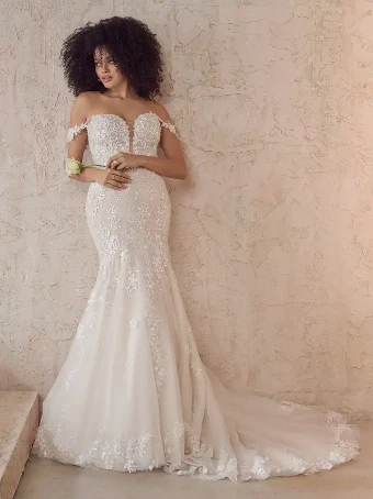 Maggie Sottero Style #LENNON #0 default Ivory/Pewter Accent over Blush (gown with Natural Illusion) thumbnail