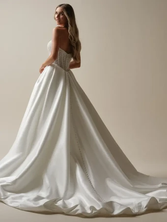 Maggie Sottero Style #TINA MARIE #3 Ivory (gown with Natural Illusion) thumbnail