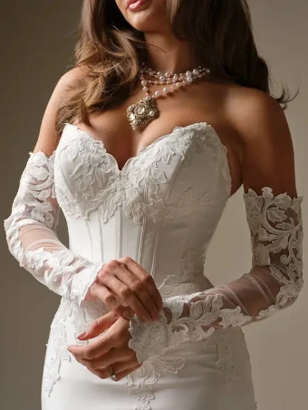 Maggie Sottero Style #SERAFINA LANE #6 All Ivory thumbnail
