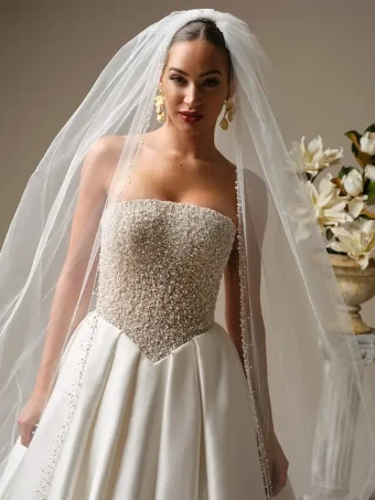 Maggie Sottero Style #DMARA #2 Ivory/Silver thumbnail