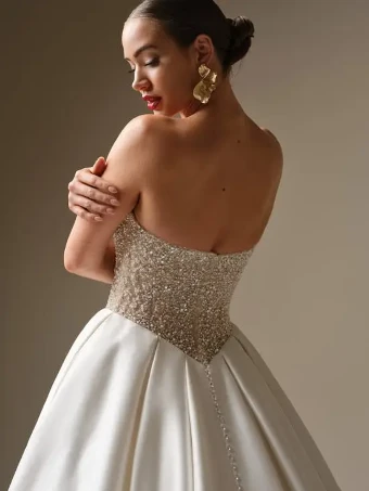 Maggie Sottero Style #DMARA #4 Ivory/Silver thumbnail