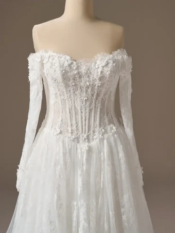 Maggie Sottero Style #KITARO #4 Ivory over Blush (gown with Ivory Illusion) thumbnail