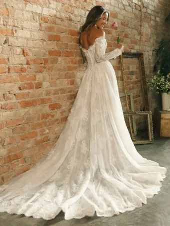 Maggie Sottero Style #KITARO #1 Ivory over Blush (gown with Ivory Illusion) thumbnail