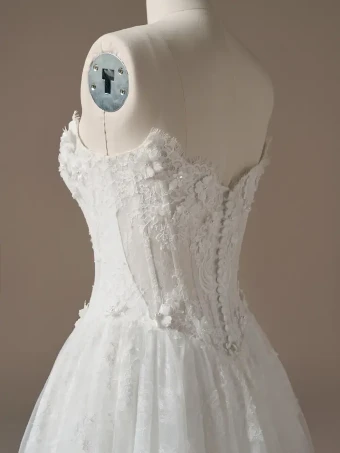 Maggie Sottero Style #KITARO #7 Ivory over Blush (gown with Ivory Illusion) thumbnail