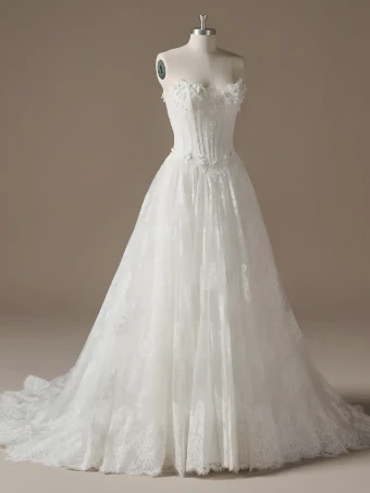 Maggie Sottero Style #KITARO #3 Ivory over Blush (gown with Ivory Illusion) thumbnail