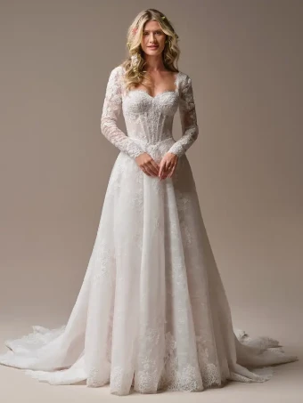 Maggie Sottero Style #ESMERALDA #7 default All Ivory (gown with Ivory Illusion) thumbnail
