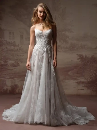Maggie Sottero Style #HADLEY #0 default Ivory over Blush (gown with Ivory Illusion) thumbnail