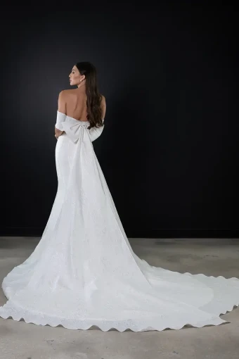 Martina Liana Style #ML1619 #1 Silk Ivory Jaquard thumbnail
