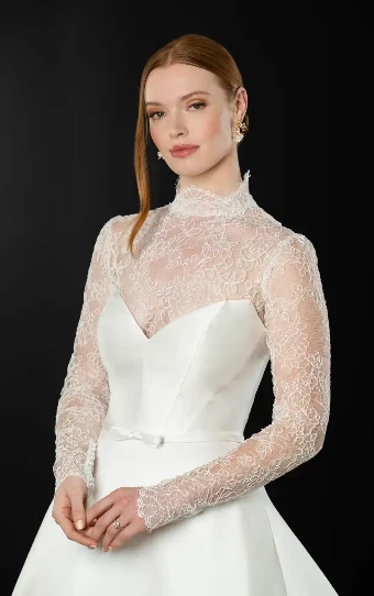 Martina Liana Style #ML1809 #1 Silk Ivory Jaquard thumbnail