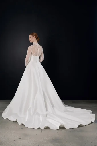Martina Liana Style #ML1809 #2 Silk Ivory Jaquard thumbnail