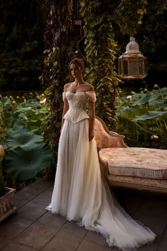Milla Nova Style #ATOLA TULLE SKIRT #0 default Nude/Ivory thumbnail
