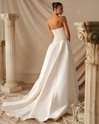 Milla Nova Style #OMBRA- NO SLIT #1 Ivory thumbnail