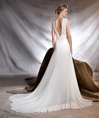 Pronovias Style #Orobia #1 Off White/Nude thumbnail