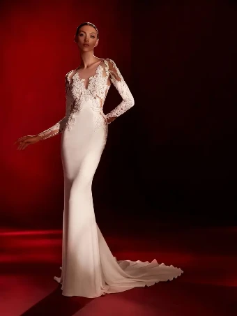 Pronovias Style #ATWOOD #0 default Ivory/Nude thumbnail