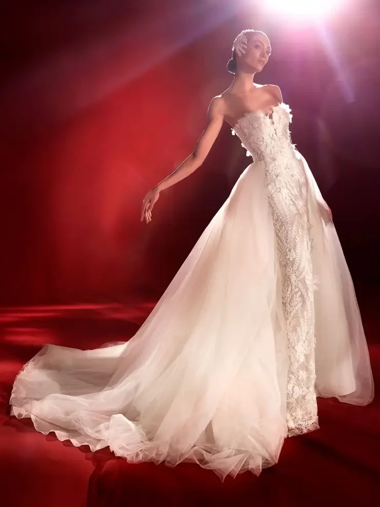Pronovias Style #YOSHIDA+OVERSKIRT Default Thumbnail Image