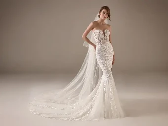Pronovias Style #JAMEELA #0 default Off White/Crystal thumbnail