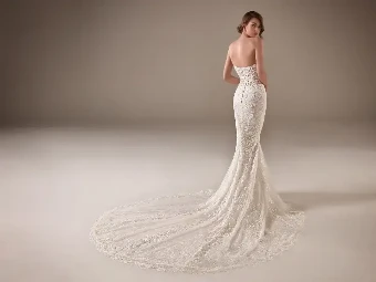 Pronovias Style #JAMEELA #1 Off White/Crystal thumbnail