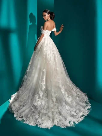 Pronovias Style #ROLAND #1 Off White/Pink thumbnail
