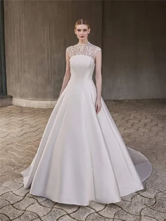 Pronovias Style #CARLOTTA #1 Off White thumbnail