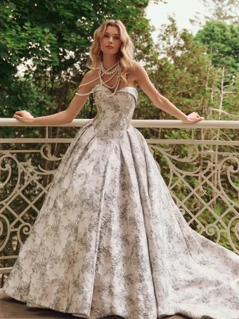 Sottero and Midgley Style #ABERDEEN #2 Blush/Gold Accent thumbnail