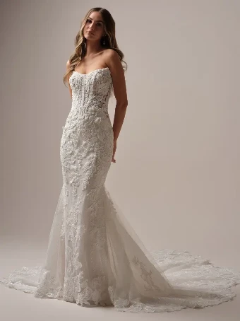 Sottero and Midgley Style #HALLE #0 default Ivory/Silver Accent over Soft Blush thumbnail